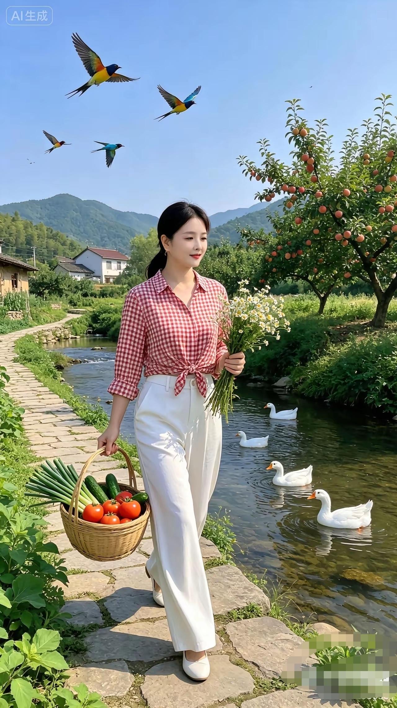 乡村美景也是一道靓丽的风景