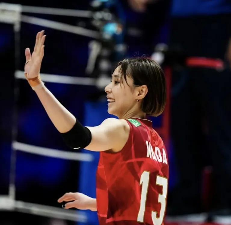 日本女排的接应和田由纪子在不到一年的时间里成长的太快了，在巴黎奥运期间，还是日本