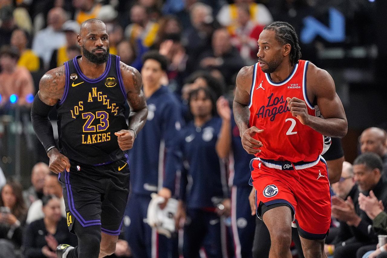 贝弗利排历史最佳侧翼：“从1到10，詹姆斯是第1。”“伦纳德是第2，KD