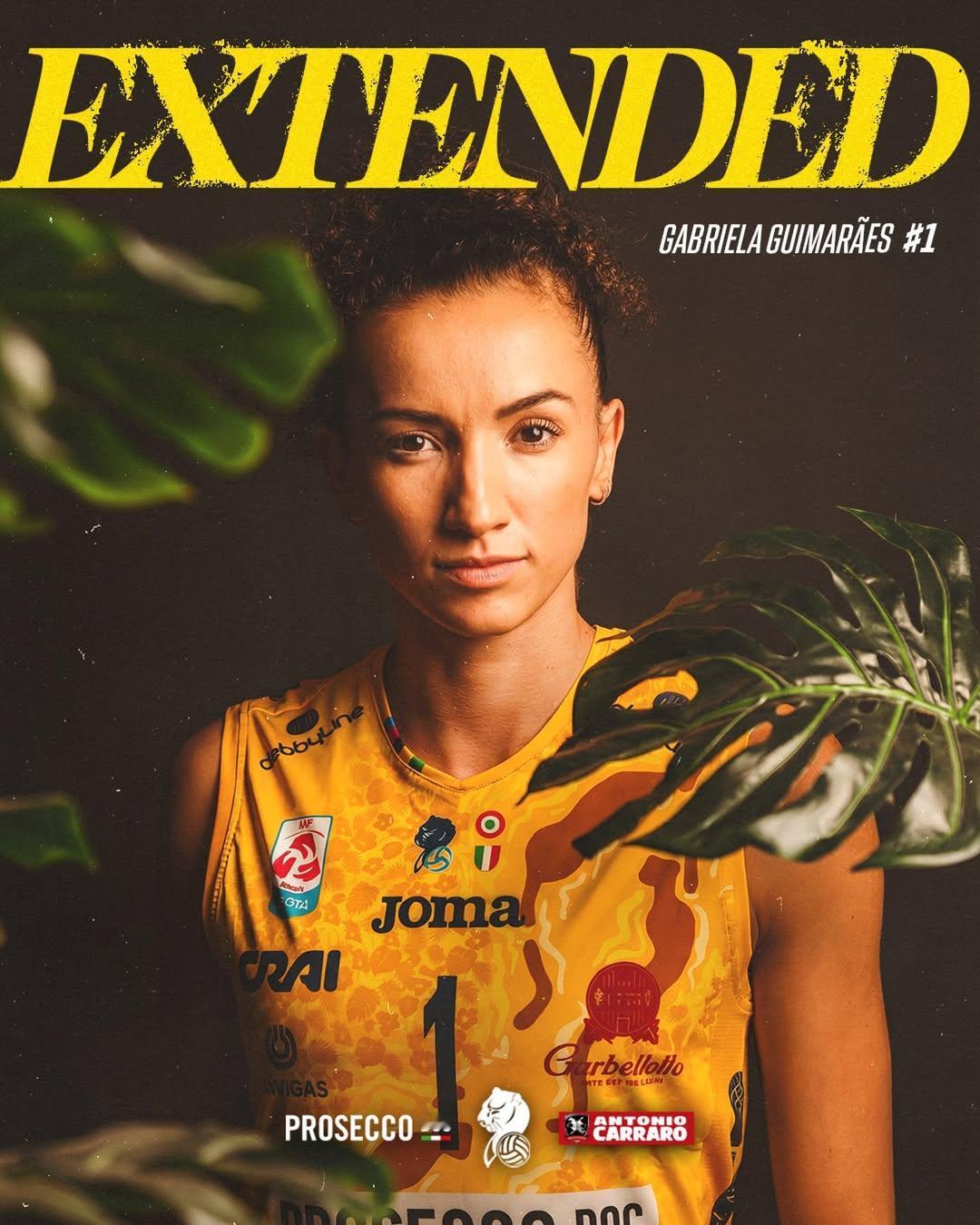 科内利亚诺和加比共同宣布：合作关系再延长三年！Imocovolley的G