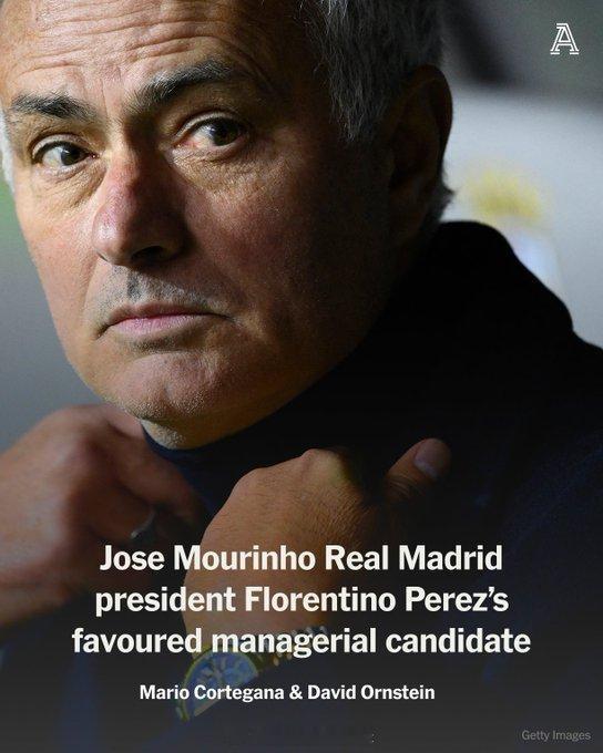 曝皇马换帅首选穆里尼奥穆里尼奥或回归执教皇马罗马诺：穆里尼奥渴望重返皇家马德里