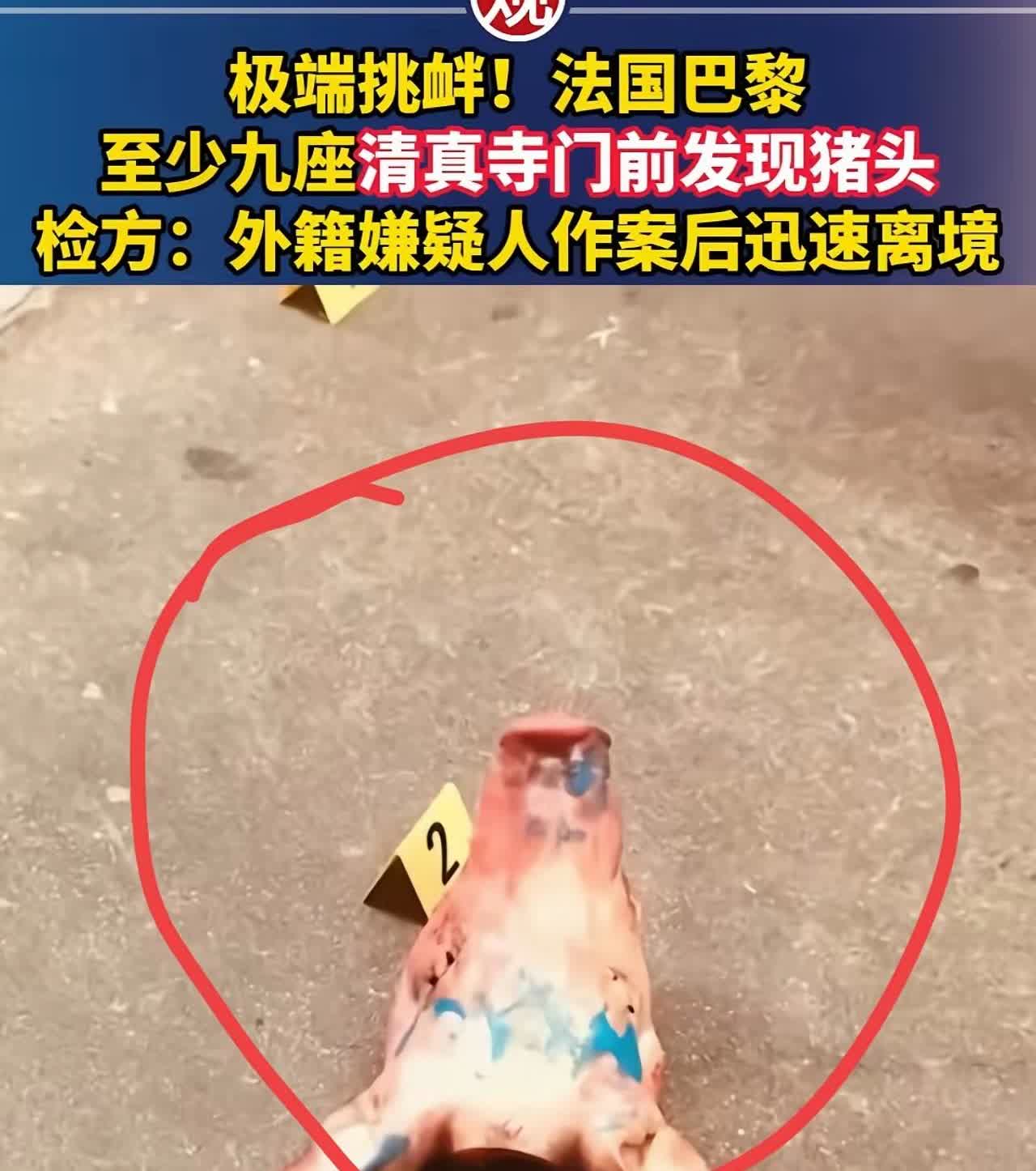 公然侮辱穆斯林的事情在巴黎发生了。有网友表示：法国穆斯林人口已达10