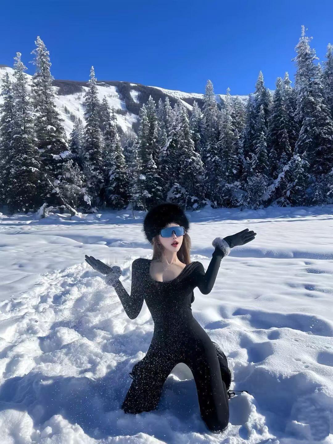 东北等你景色很美也很冷,痛并快乐着🤣小伙伴们快来体验这美丽冻人的雪景❄️