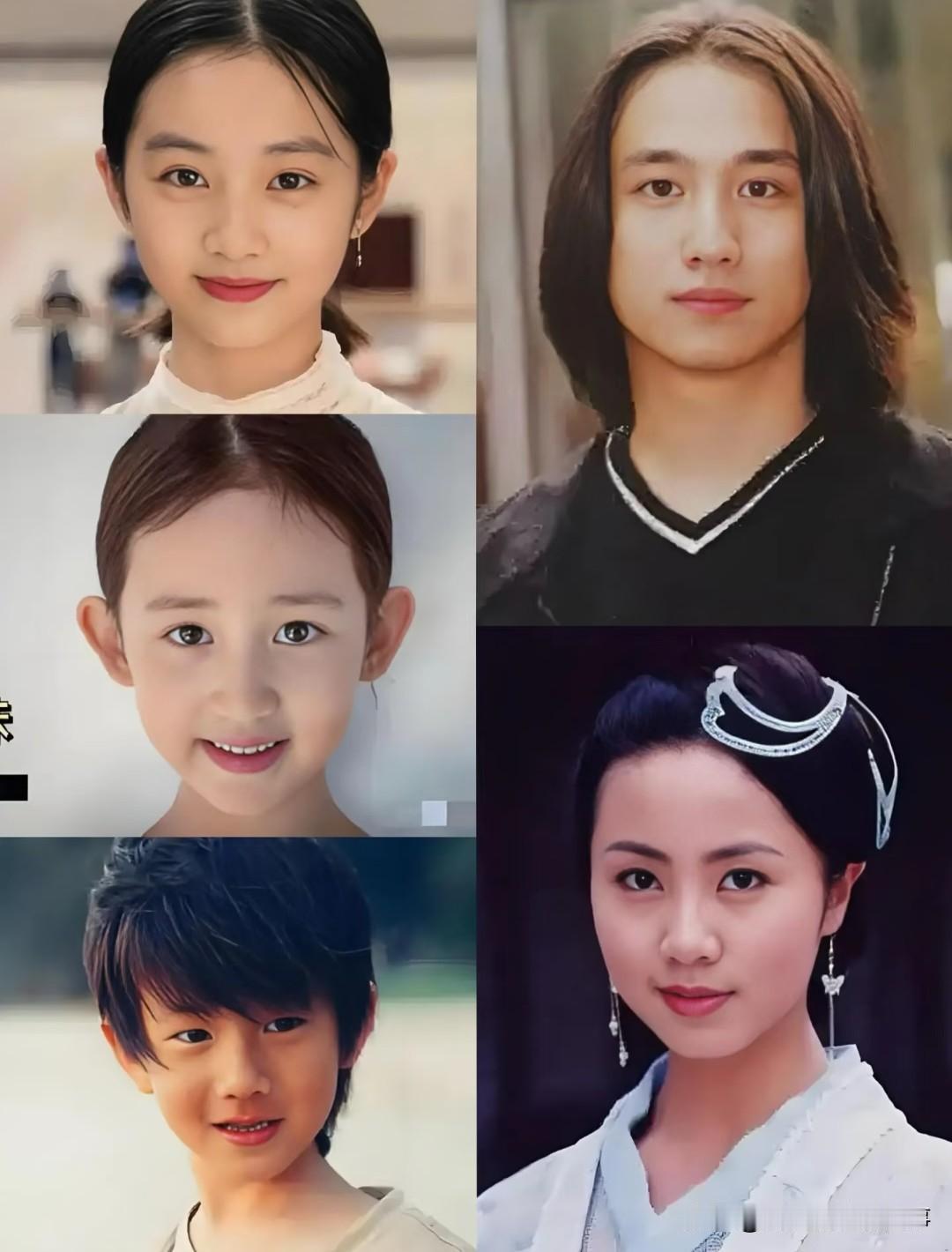 黄磊家一家五口得颜值，告诉我们遗传这门玄学，大女儿多多自带东方气质，灵动又出挑，