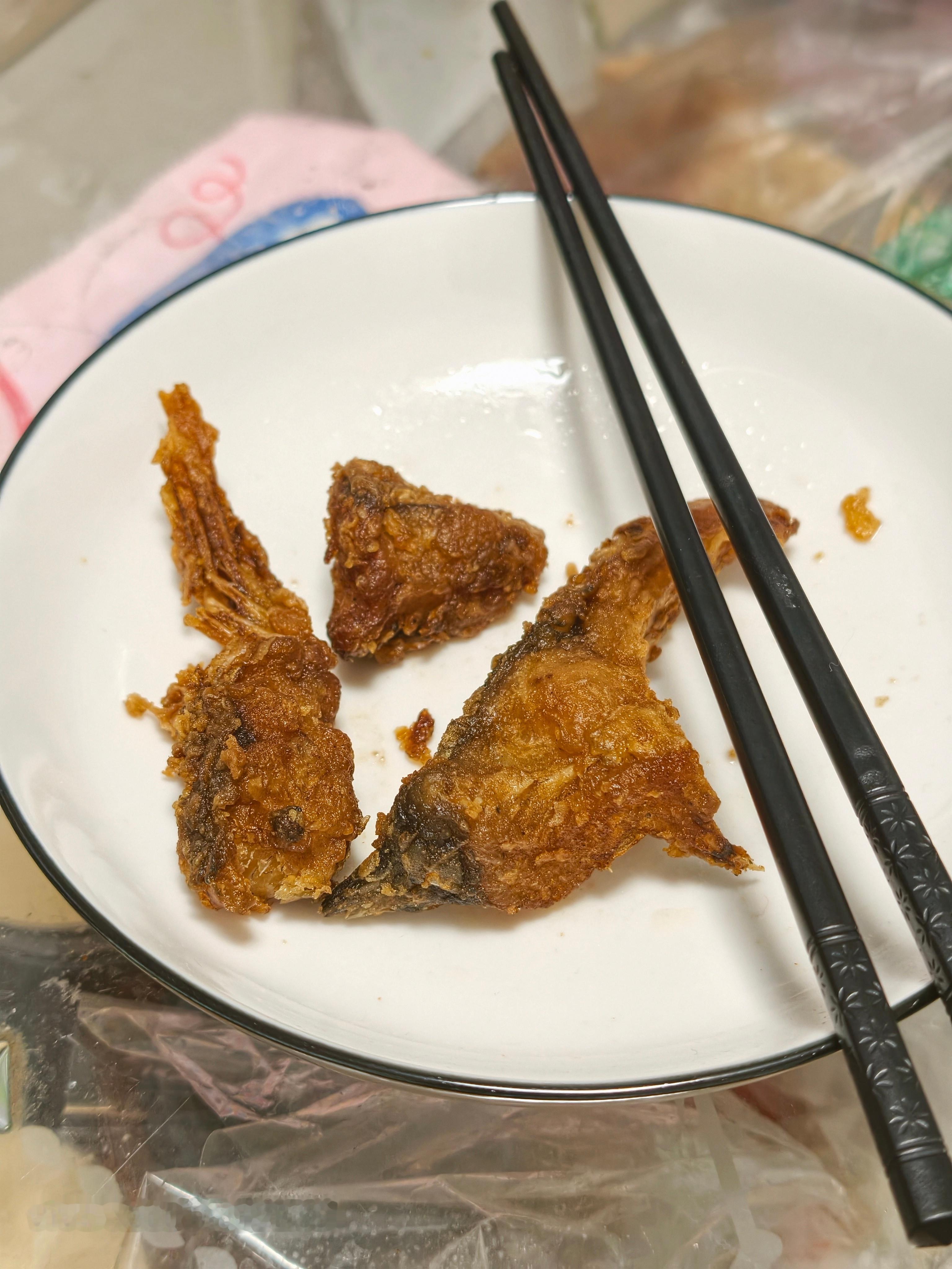 每日一餐分享从老家拿的鱼块，很好吃，从小到大都是这个味道。