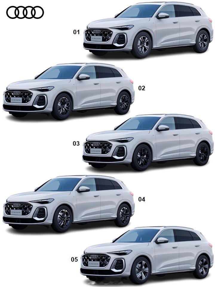 奥迪全新一汽奥迪Q5L轮毂造型【选轮毂】全新一汽奥迪Q5L，大家觉得几号鞋子最