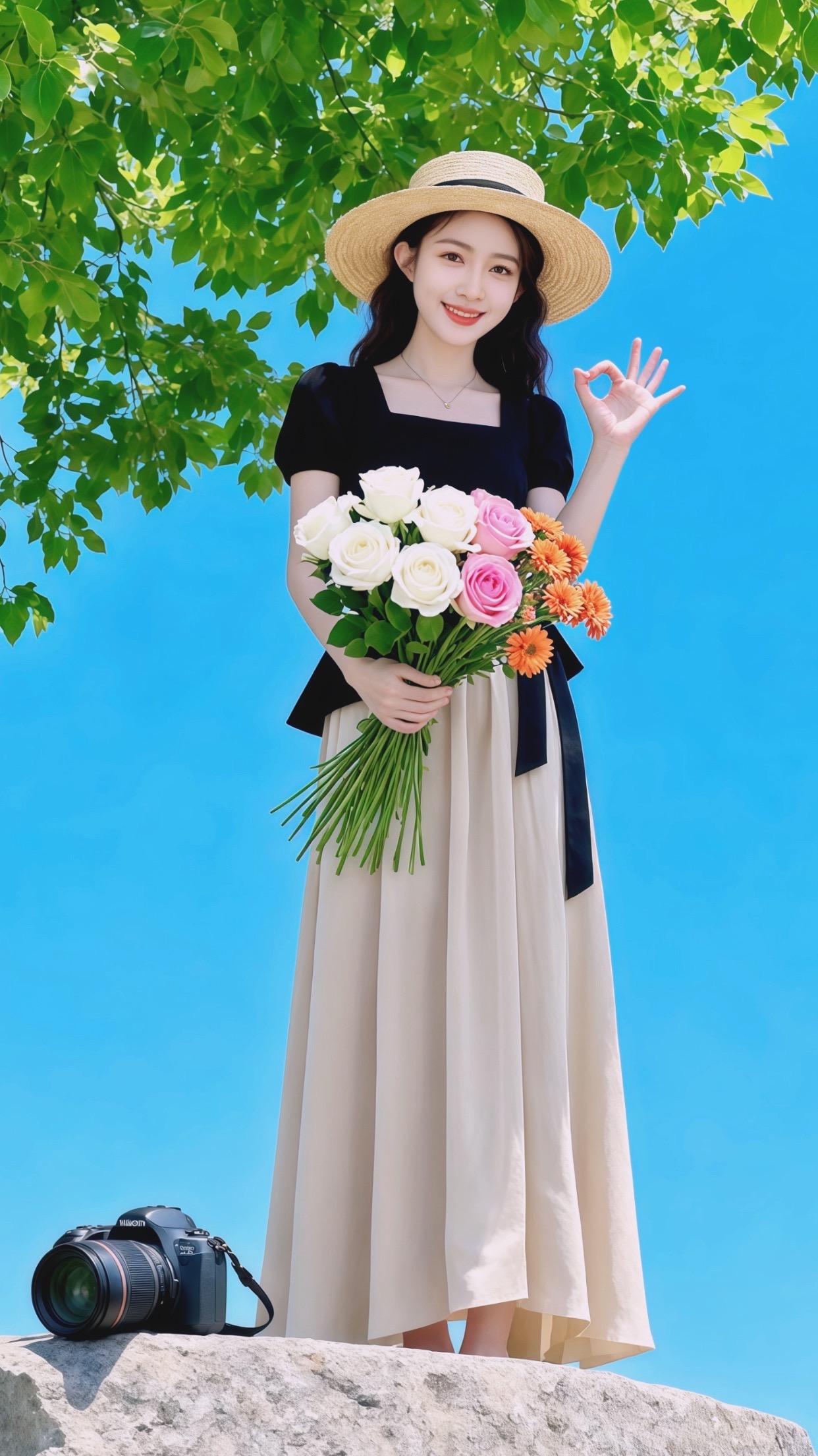 每日搭配分享👗时尚穿搭穿美裙赴夏日之约简单穿搭穿出自信穿出美丽穿出你的时