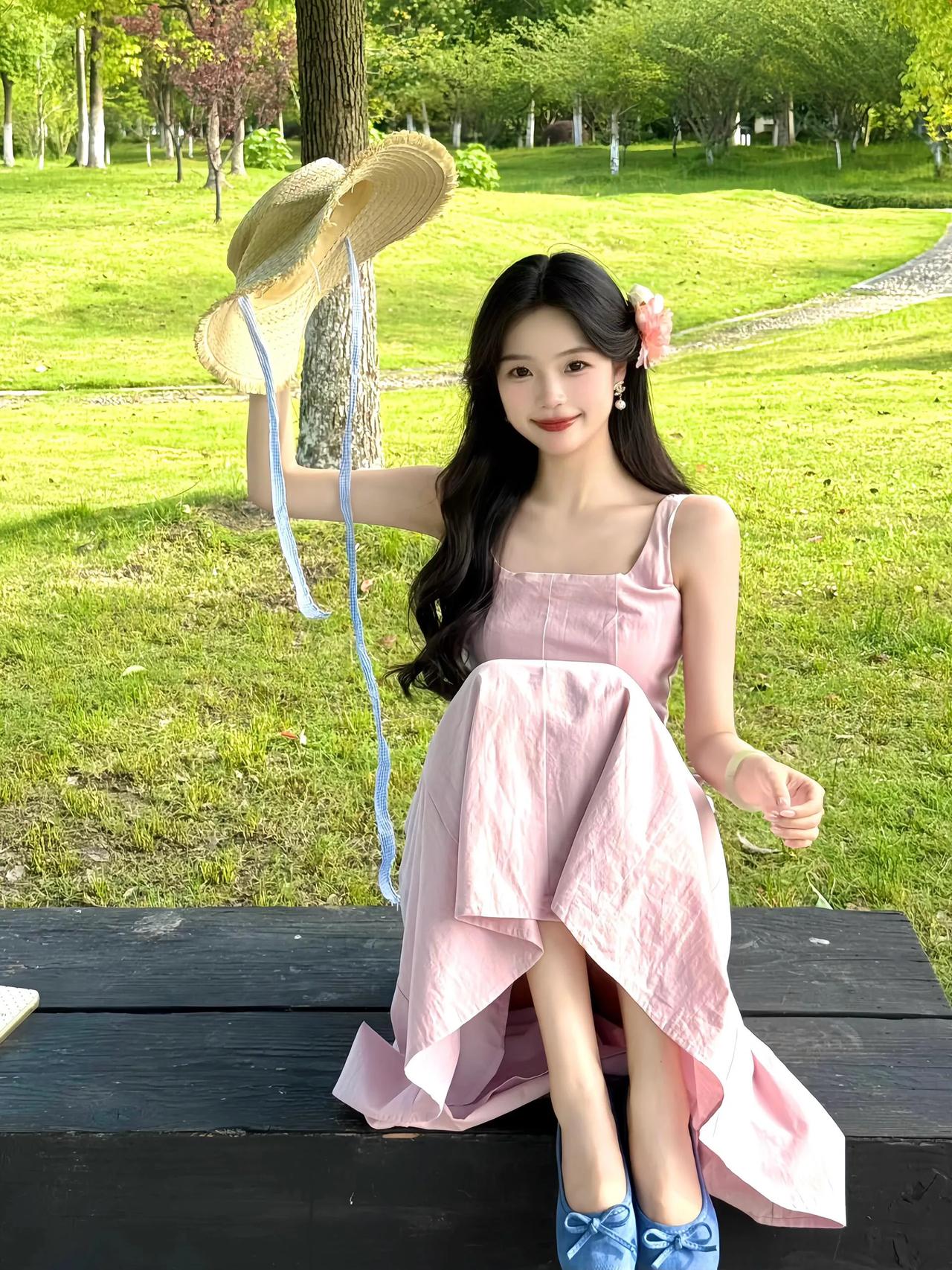 夏日甜美穿搭