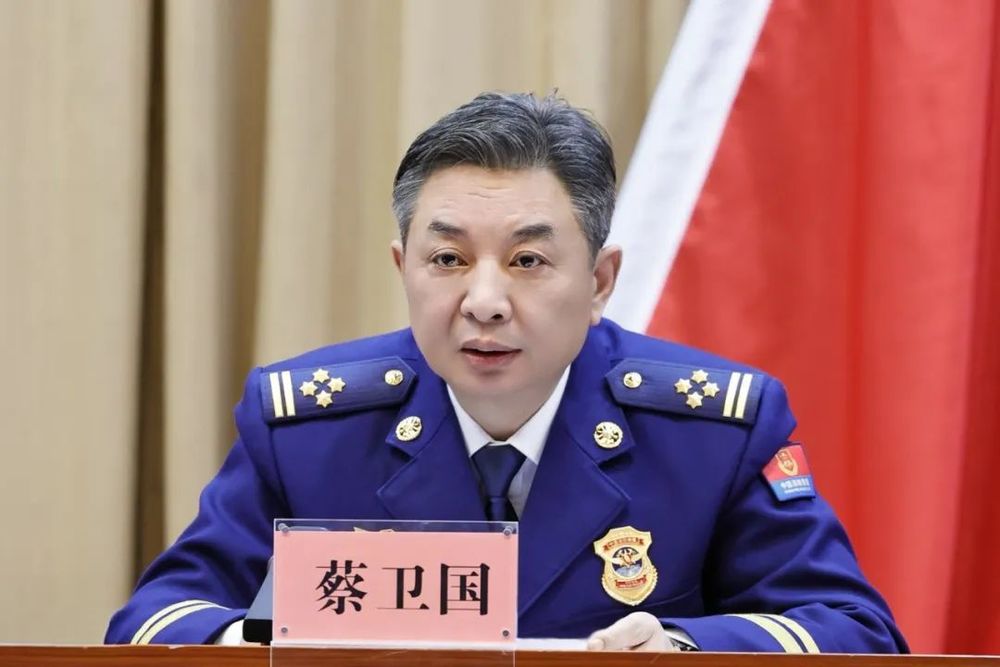 浙江省消防救援总队总队长蔡卫国, 主动投案!