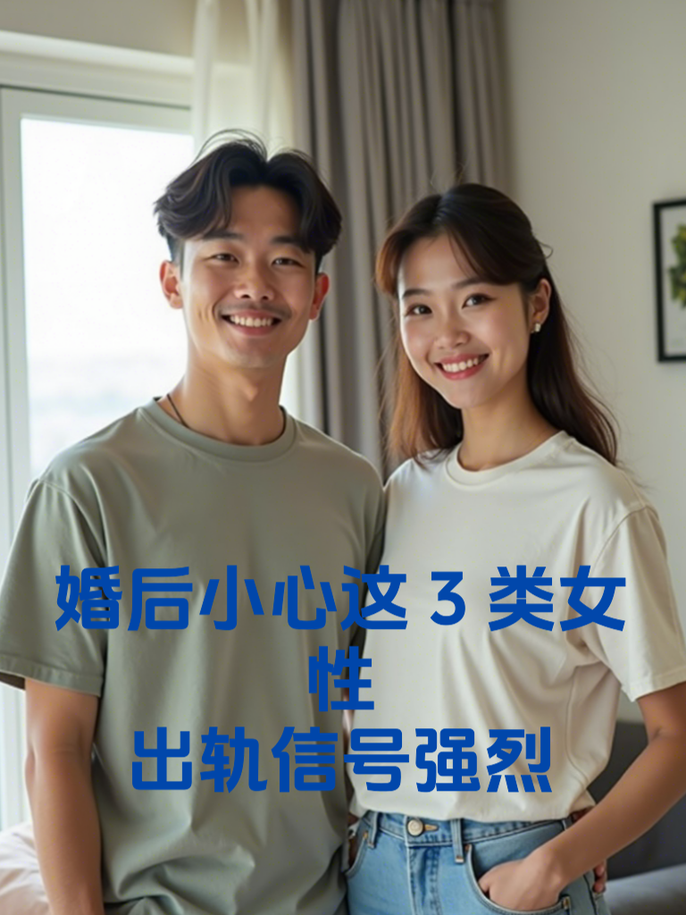 婚后小心这3类女性，出轨信号强烈！