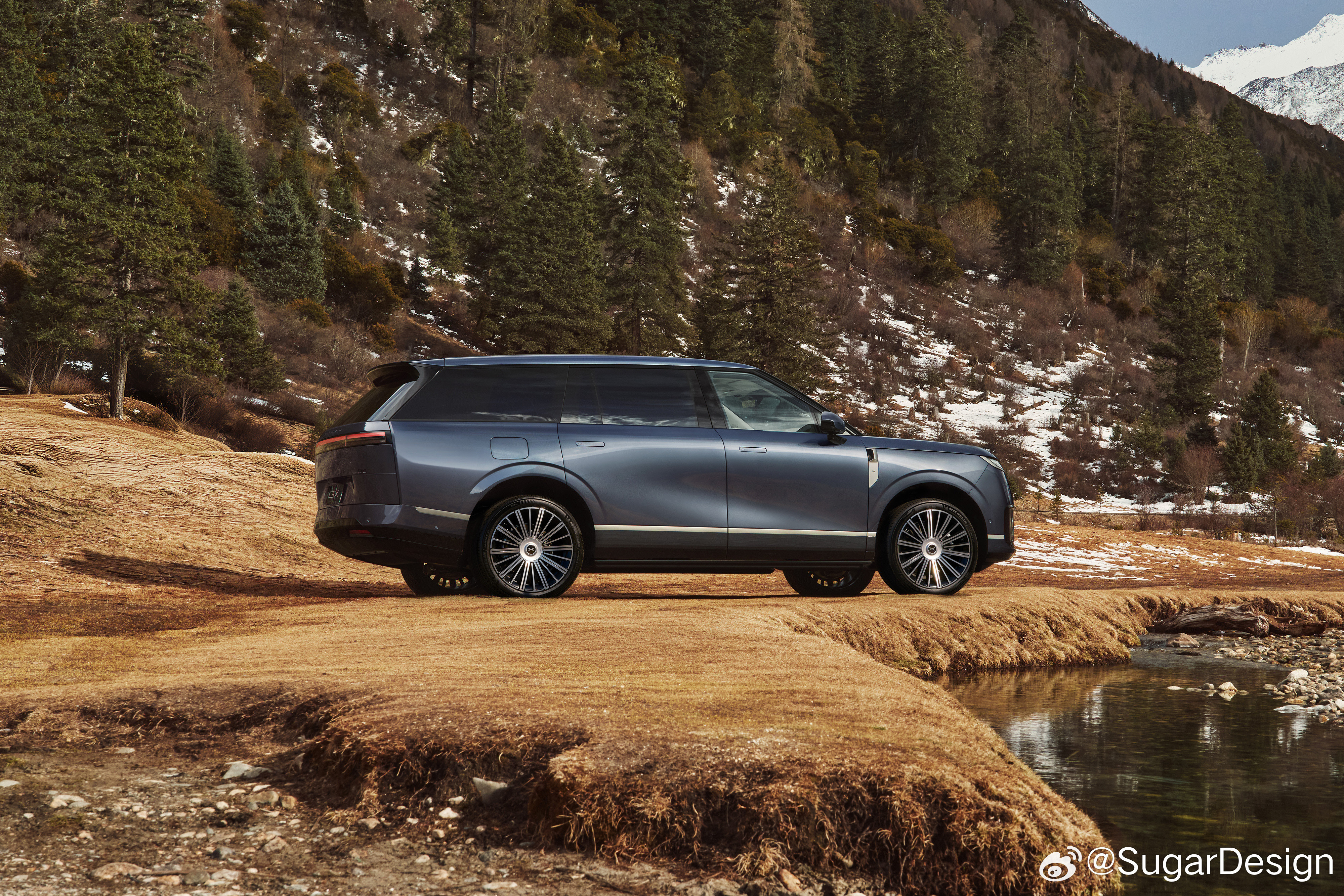 小鹏GX新的官图来啦！质感真好！看着很高级L113要是再长一点点就更棒了！好图！