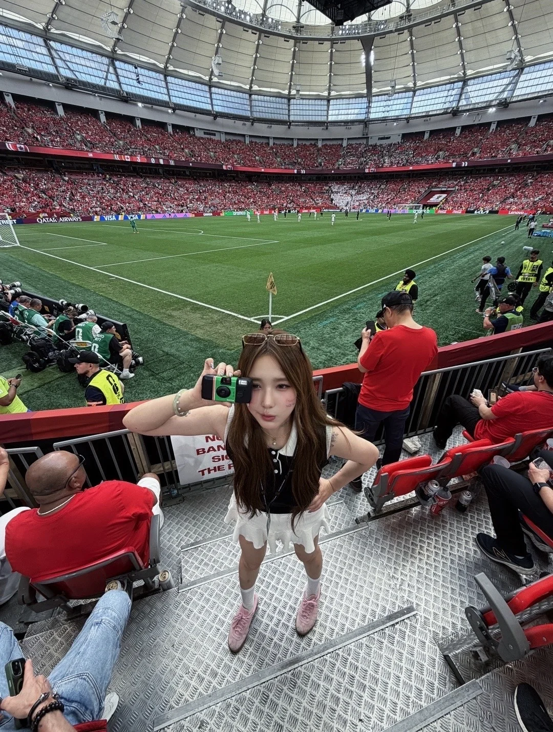 ⚽️在世界杯现场看看加拿大踢球🏆