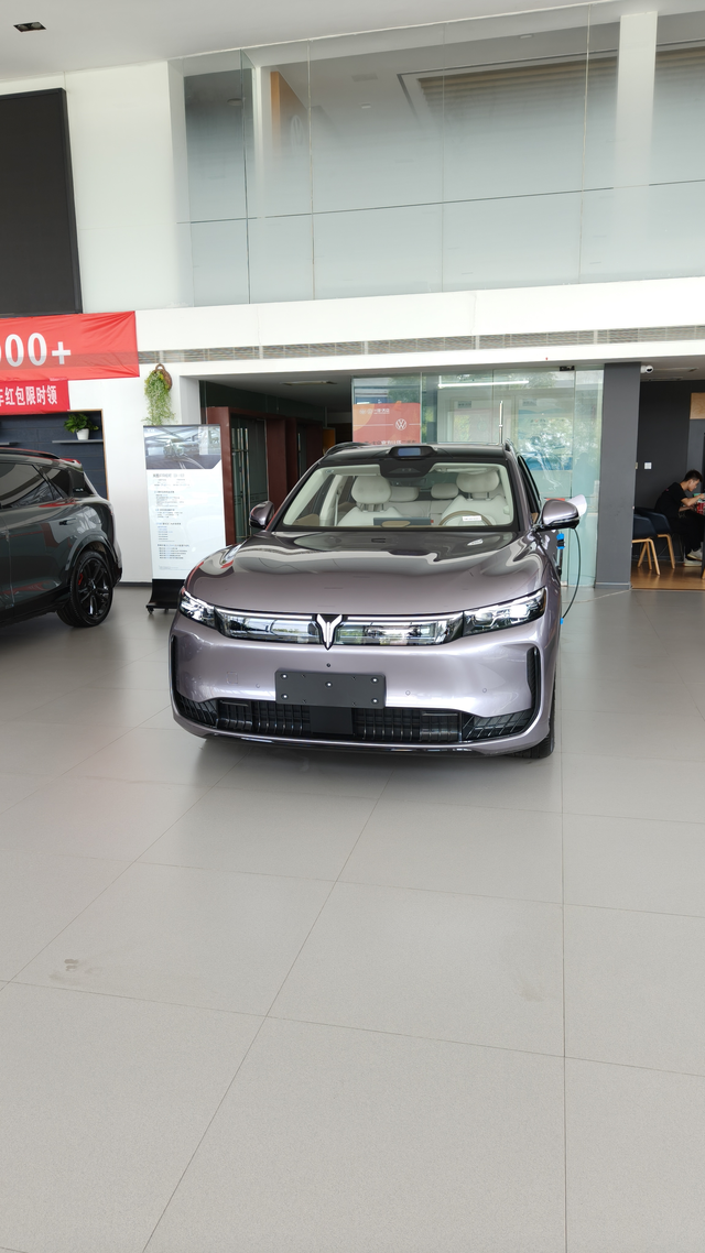 今天去看了岚图free+有点失望感觉车子很矮，有点小气，空气悬挂调到最高都感觉