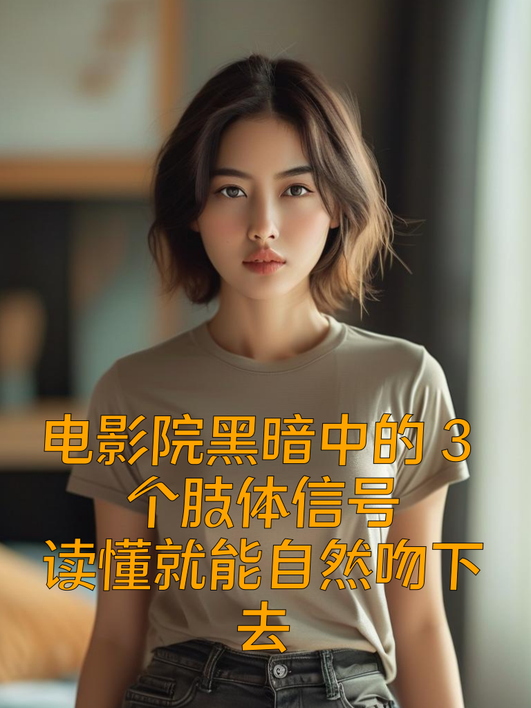 电影院黑暗中的3个肢体信号，读懂就能自然吻下去