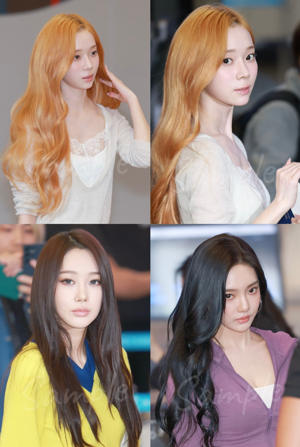 喜欢这组aespa机场照里的每一位….