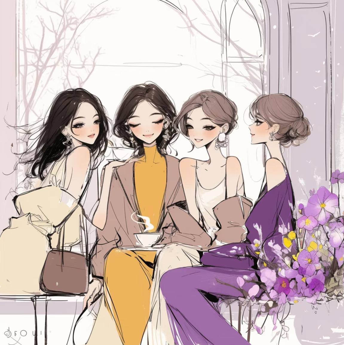 这才是人间清醒的女人​你联系我，我就跟你讲话，你不找我，那就顺其自然。这