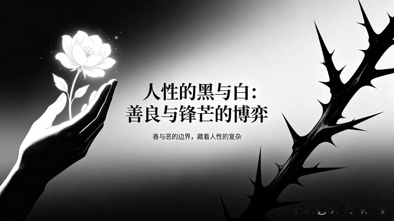 人性黑与白：别让你的善良，养出一群白眼狼为什么你掏心掏肺对人好，最后反被伤