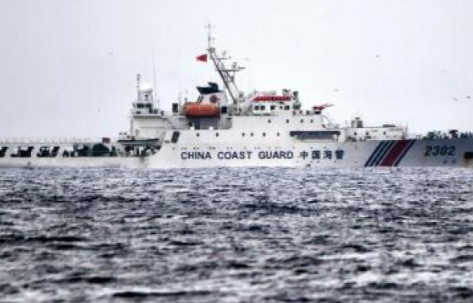 强闯钓鱼岛的日本渔船被驱离，日海保“控诉”：中国海警连续235天巡航钓鱼岛1