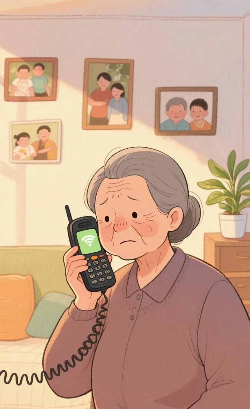 婆婆从昨晚到今天已经给我打了三个电话了。自从上次向他们借钱被拒绝后，我就