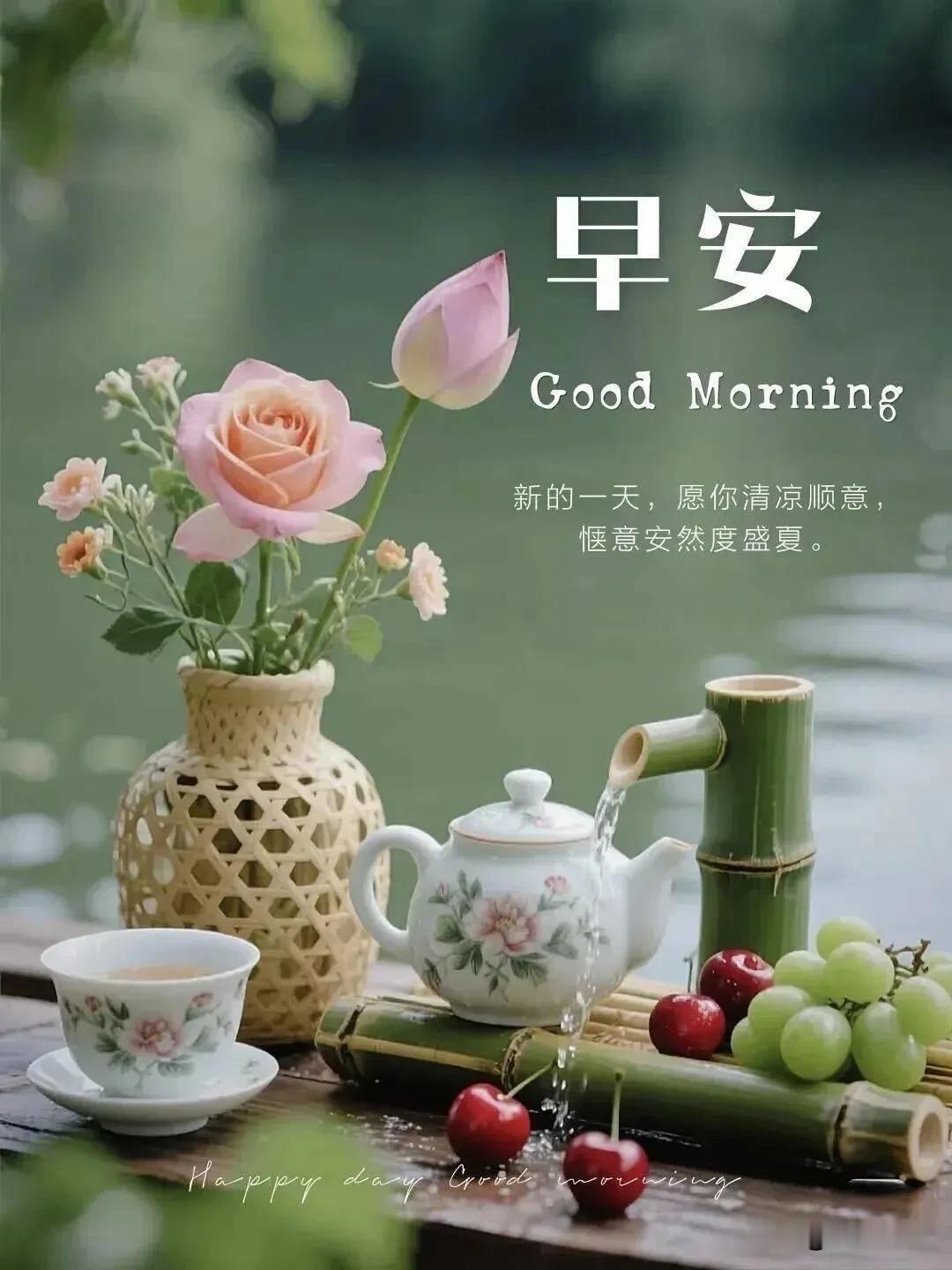 早安，醒来最想问候的人，一直是你。