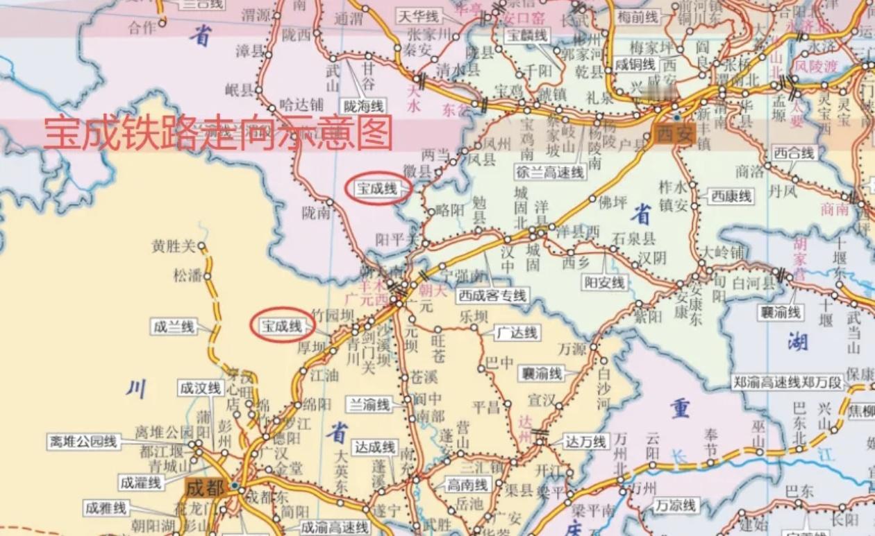 陕西襄渝提速160公里，宝成新建双线除隐患，西平增二线保煤炭外运，阳安、安张前期