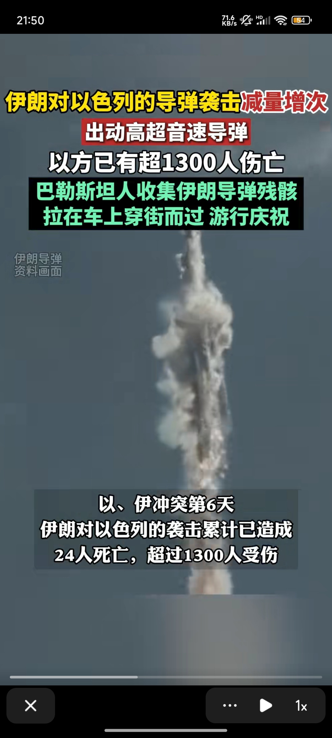 伊朗果然又拉了坨大的，官方发消息说，准备的大惊喜可能是误解。伊朗发射了高音速导弹