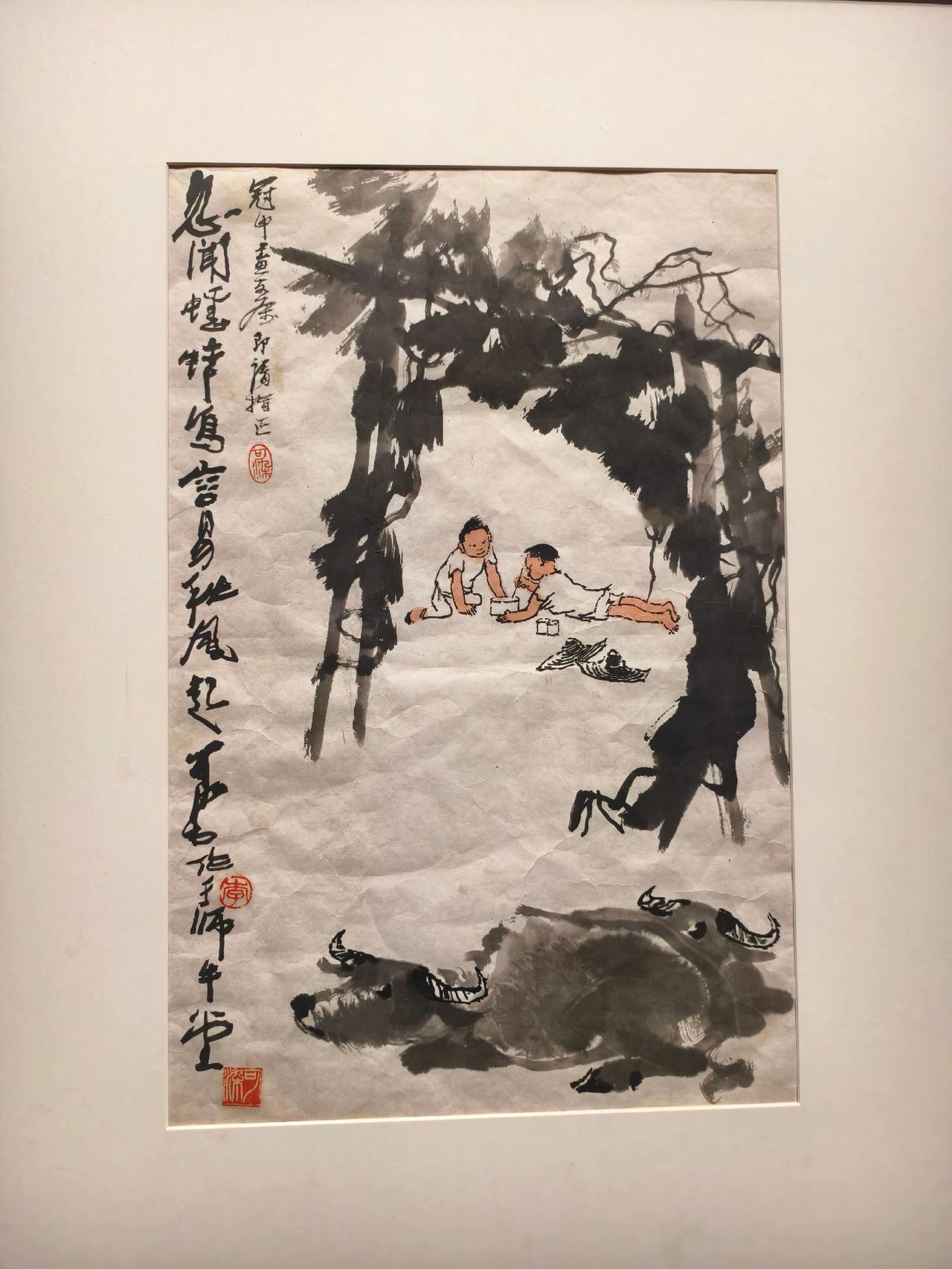 带学生感受大师笔墨。