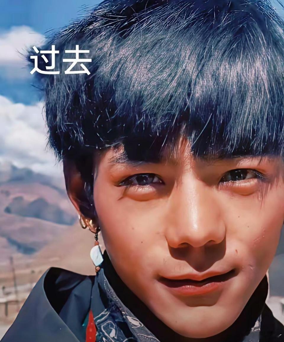 我去，仔细一看，眼神甚至眼睛都不像，嘴唇也不像，这还是丁真吗?