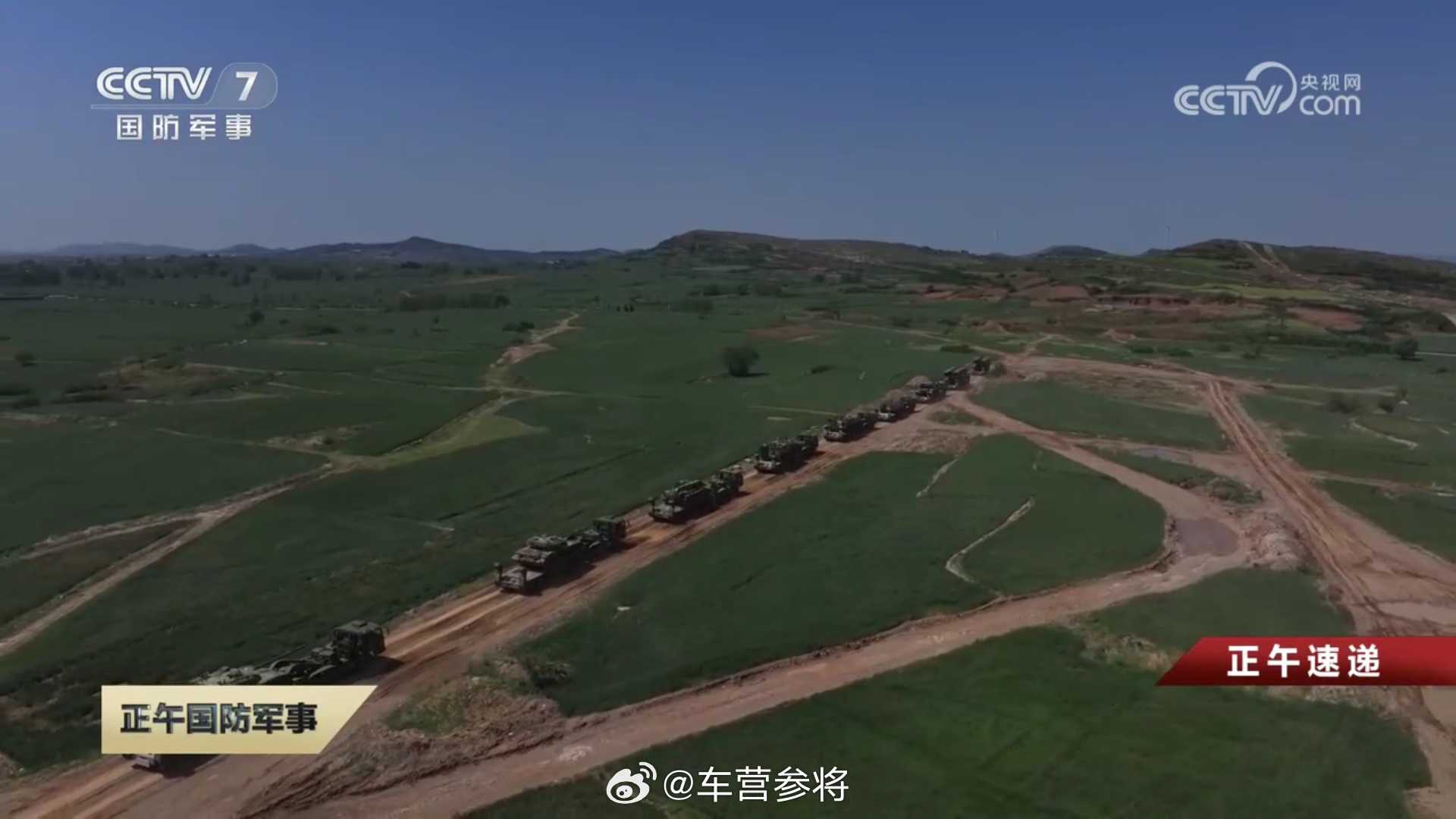 HCU运输连重装备运输车同框最多的一次