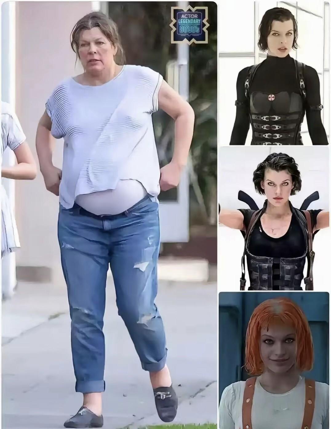 网传这个大妈是生化危机女主？！别搞错啦！这位“菜市场大妈”根本不是米拉·乔沃维