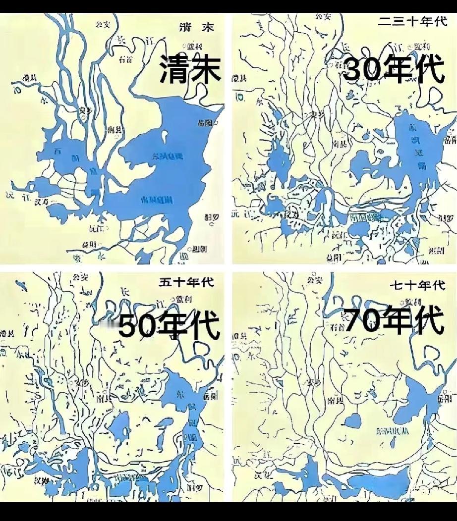 八百里洞庭湖，面积曾达4万平方公里，如今只剩16分之一！慢慢的淤积消失，是否会在