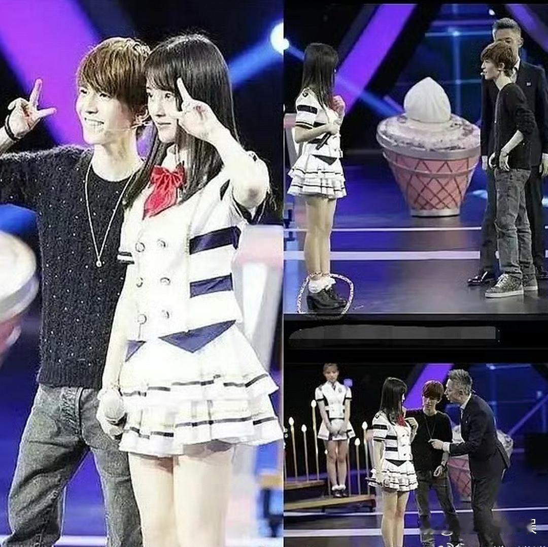 鞠婧祎原来是长这样的，想不明白后面是怎么突然美得不像话