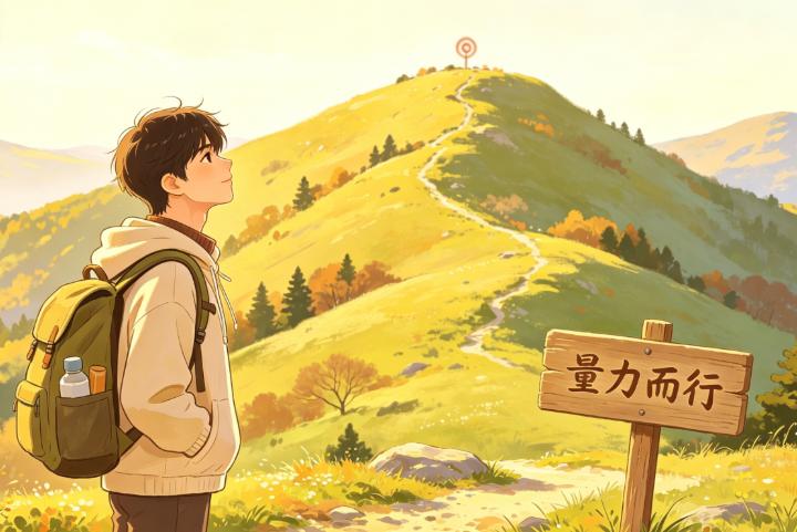 傍晚偶遇一幕很有意思的画面：一个女孩牵着一条巨型犬，看上去不是她在遛狗，倒像是狗