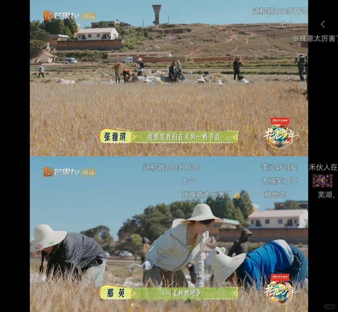 那英提到了种地吧那英cue种地吧有种孩子出息了的感觉[哭哭][哭哭]种地吧