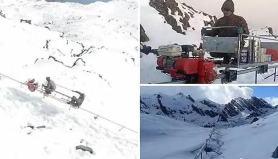 印度军队还是很聪明的！在中印边境地区的高山区域，印度军队部署印度生产的单轨运