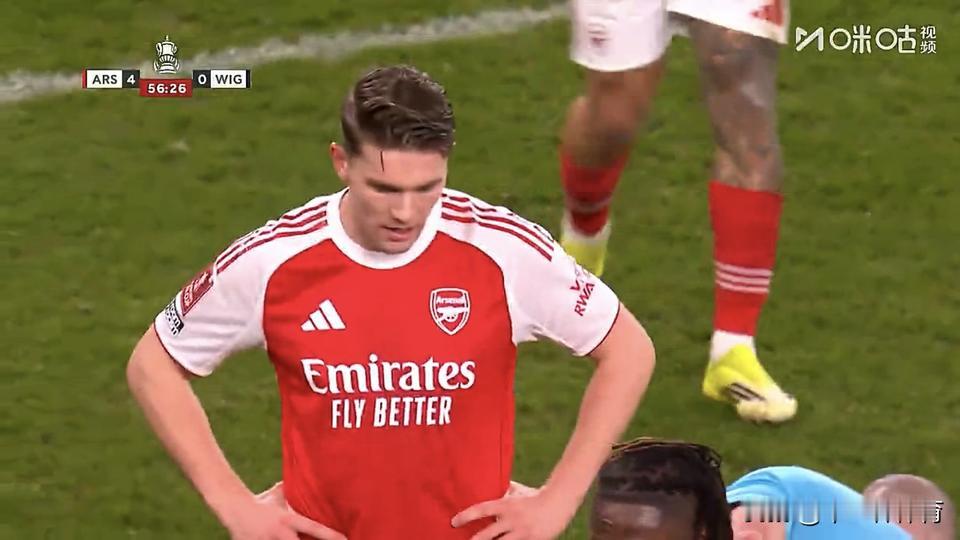 足总杯第四轮最新战报：阿森纳三十分钟连进四球4-0狂胜维冈竞技，阿森纳73%控球