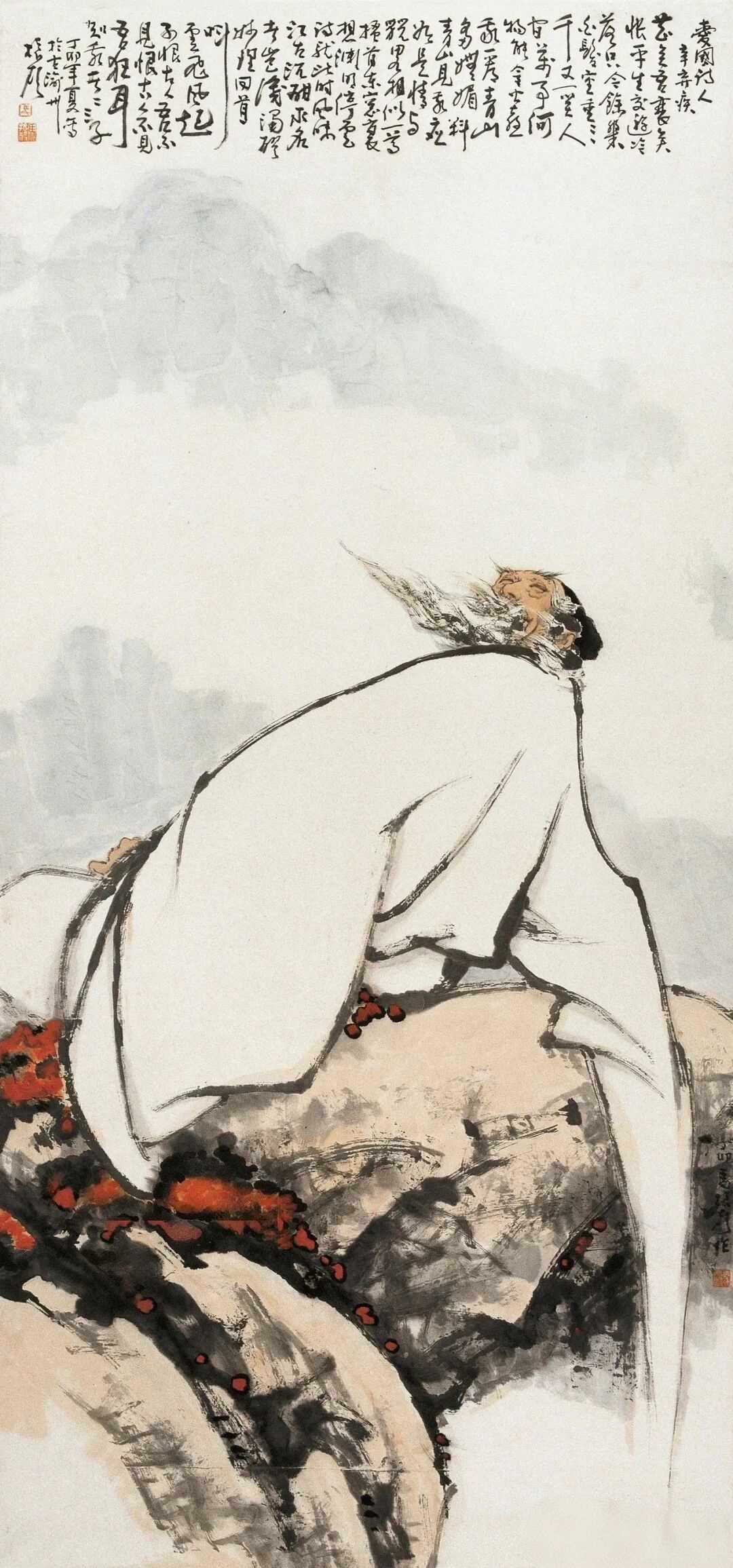马振声(1939—2026)，生于北京，1964年毕业于中央美术学院中国画系，后