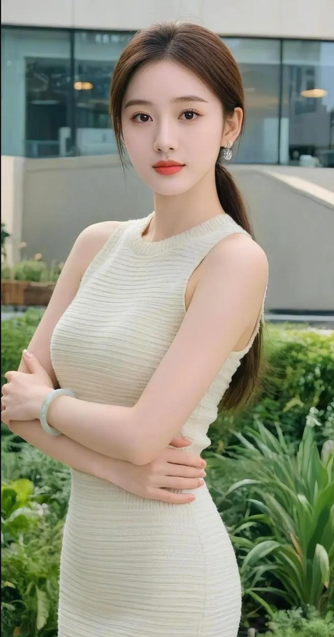 优雅气质，清新自然。