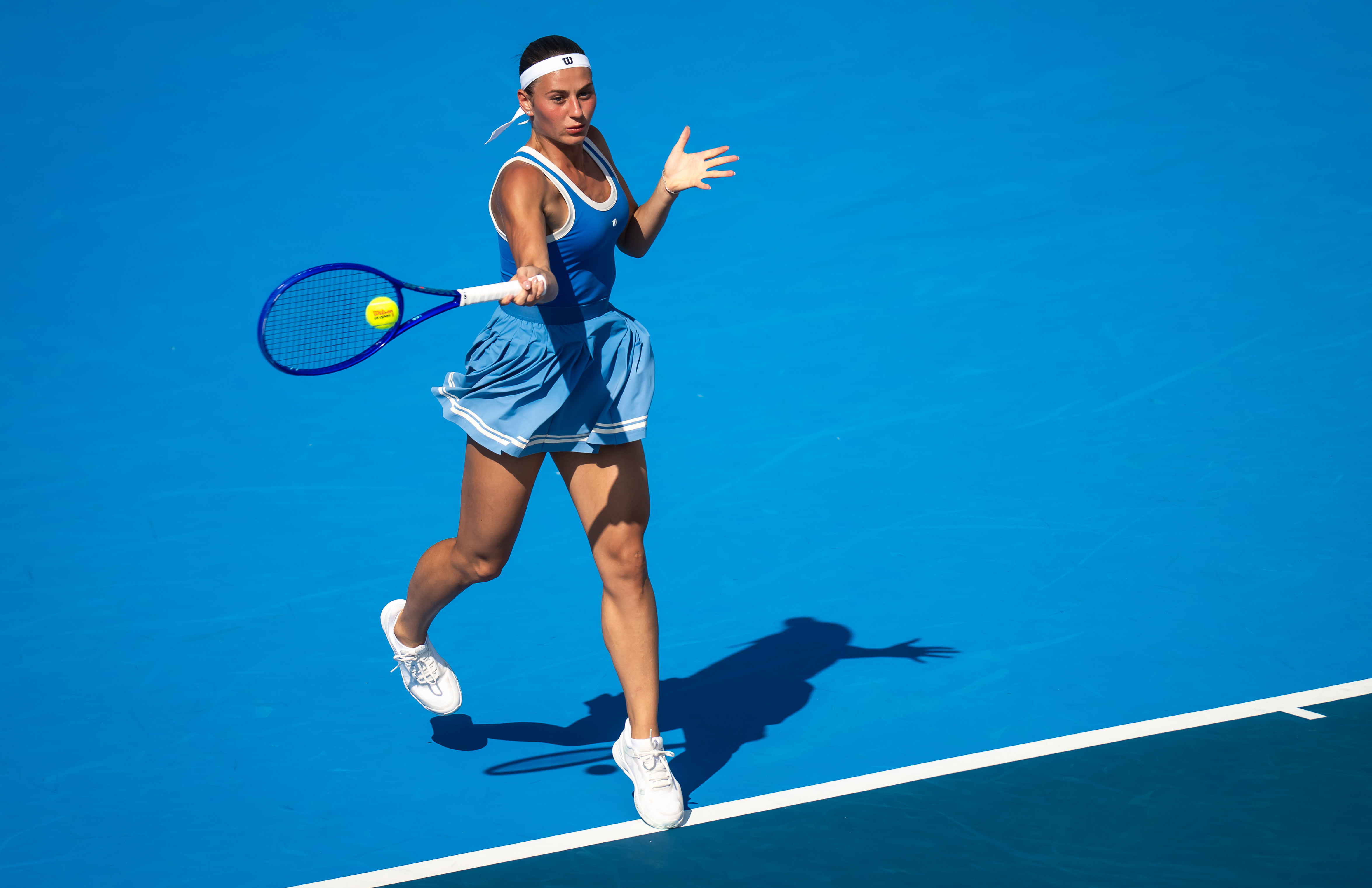 WTA1000辛辛那提站女单第三轮，4号种子高芙发挥出色，以6-17-6(3)