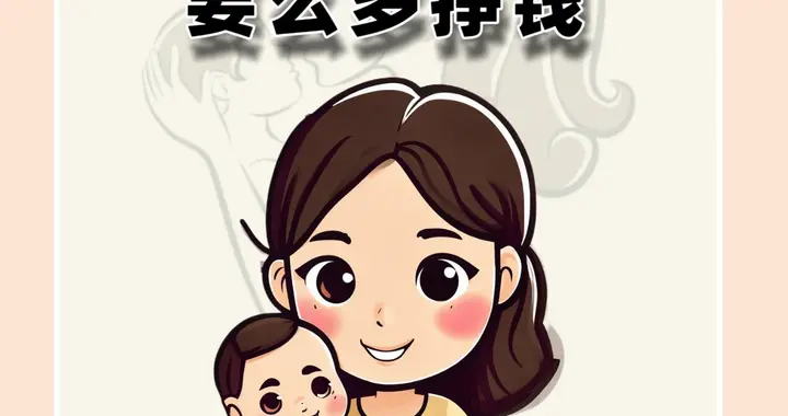 要么给孩子很多很多的爱和陪伴, 要么多挣钱