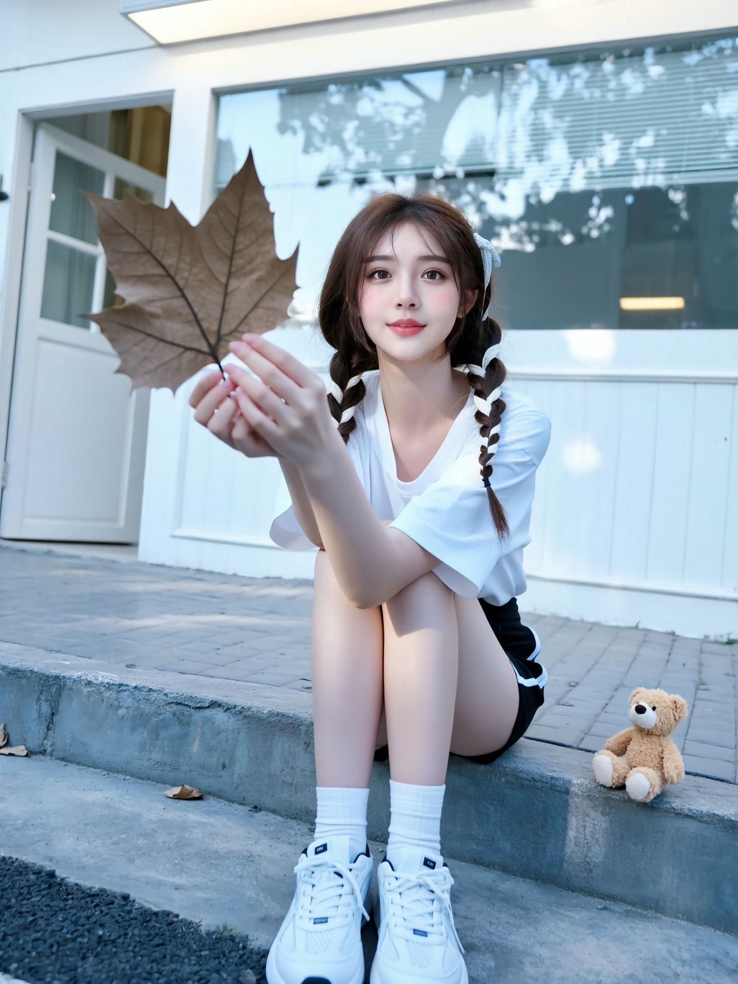 AI秋叶少女写真