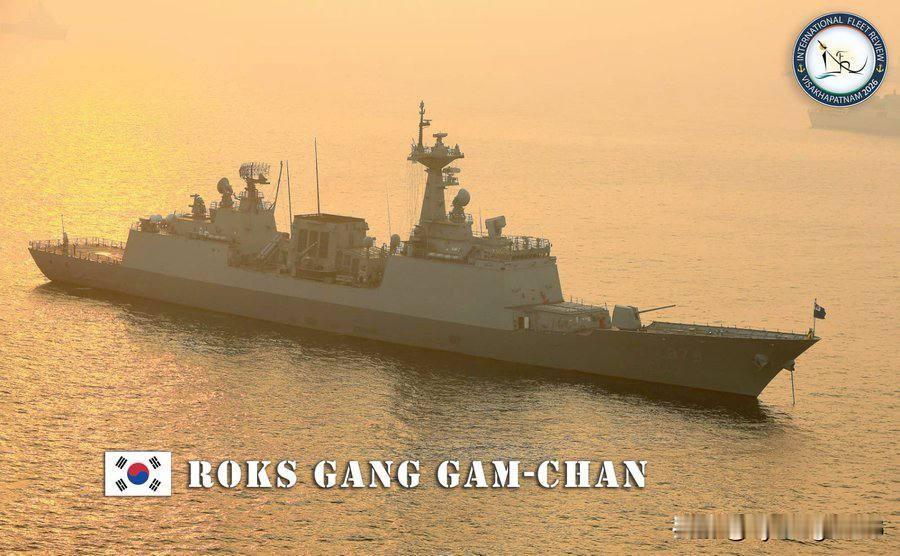 🇰🇷韩国海军驱逐舰“姜岩灿”号（DDH-979）于2026年2月15日抵达印