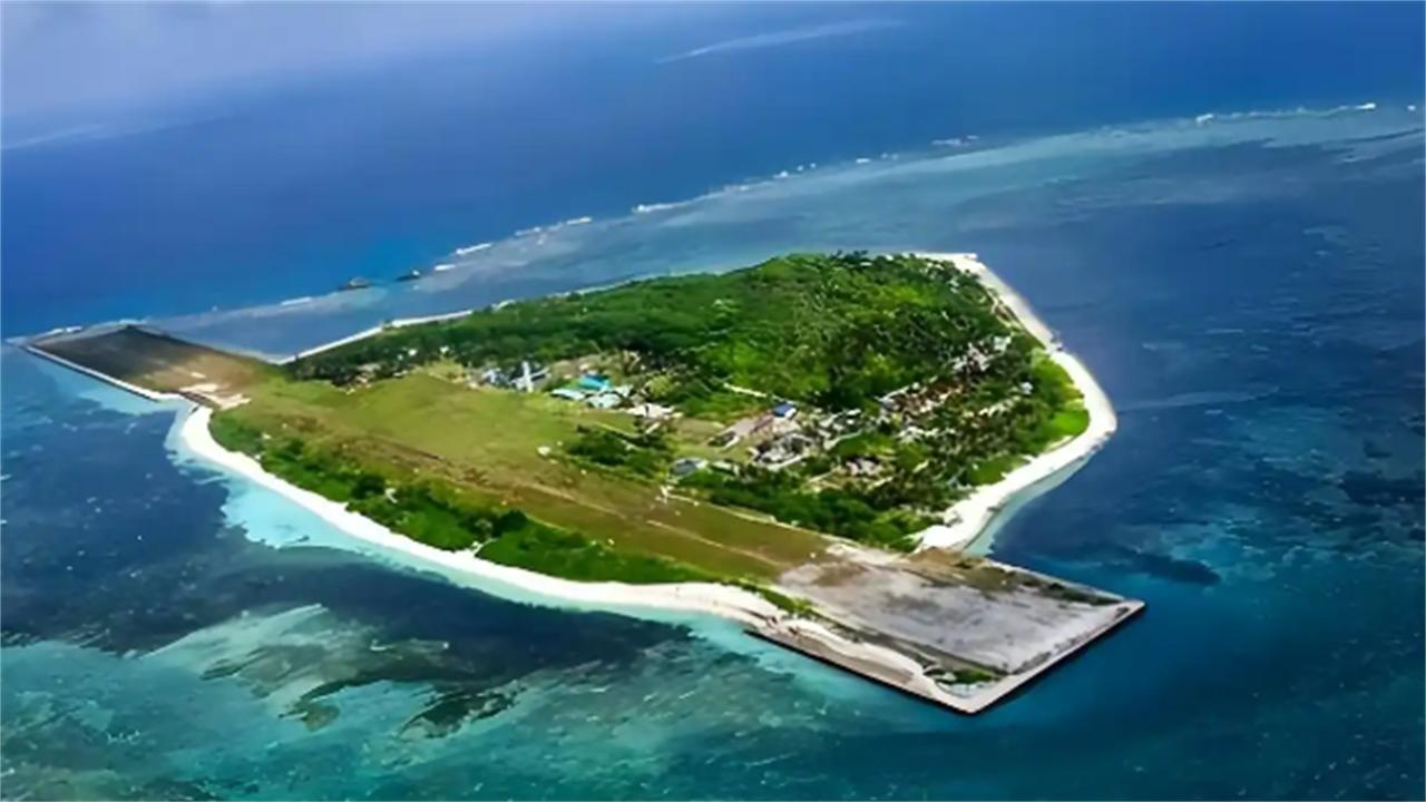 一张欧洲卫星图，中国南海秘密前哨曝光！美军舰一举一动皆在掌握此前，欧洲哨兵卫