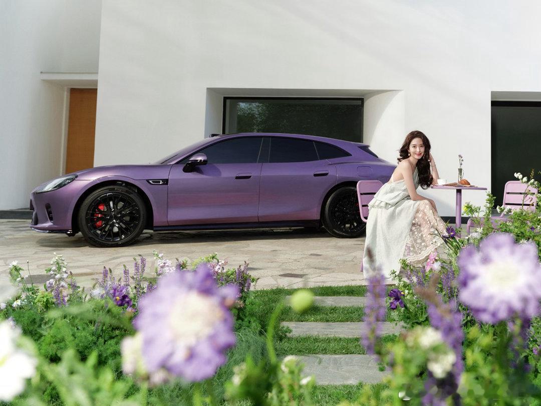 被这抹紫美晕了！💜2026年的本命色是普罗旺斯紫杨采钰×启境GT7，气质绝