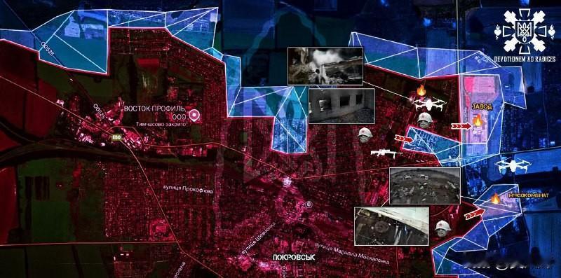 11月8日，乌克兰独通社报道，呼号为“穆奇诺伊”的乌军士兵表示，在波克罗夫斯克的