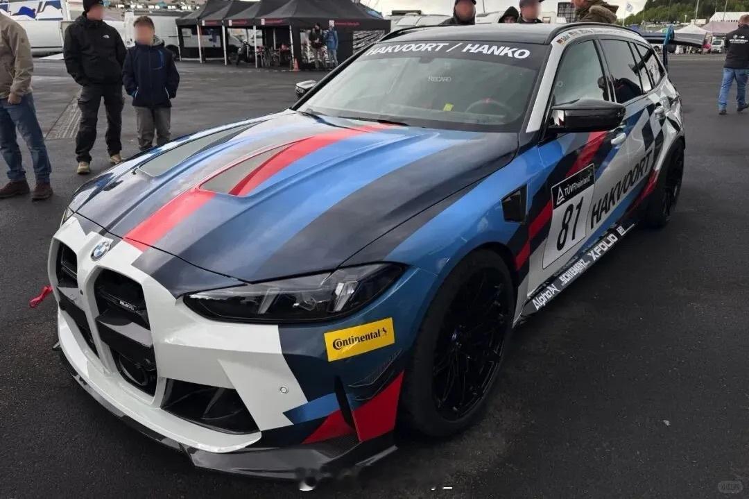 4.5万欧套件！M3GT3Touring有多疯狂？大v聊车汽场全开宝马