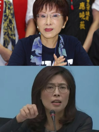 这次洪秀柱走到头了。​聪明过头了。​关键时刻掉链子。​比郑丽文矮了一大截子