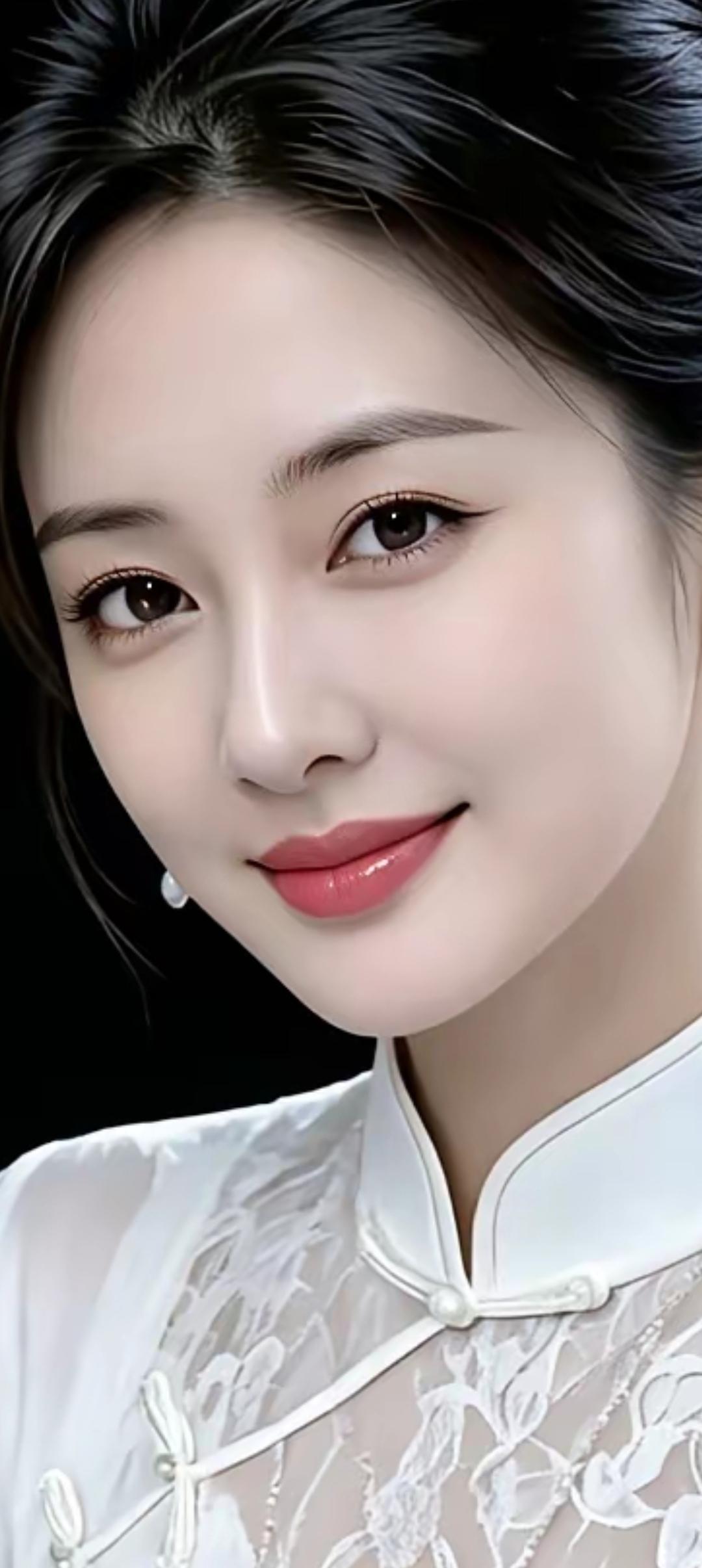 温婉优雅的东方美人，古典与现代的完美融合。