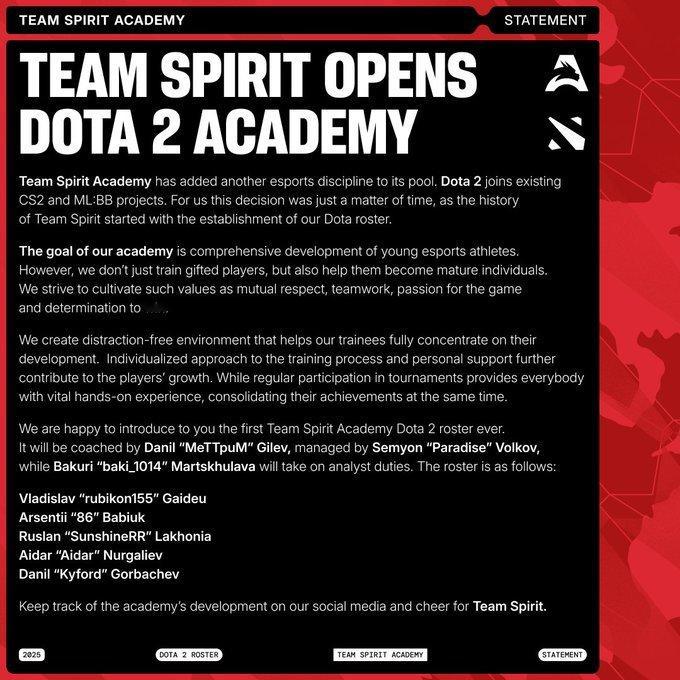 雪碧开班了，正式推出dota2青训项目dota2dota2趣闻TeamSpi