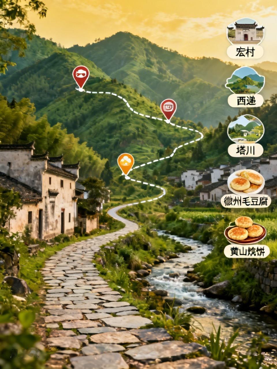 五一三天假期，别再宅家啦，出发吧趁现在！要是不想人挤人，皖南全家自驾游也很棒